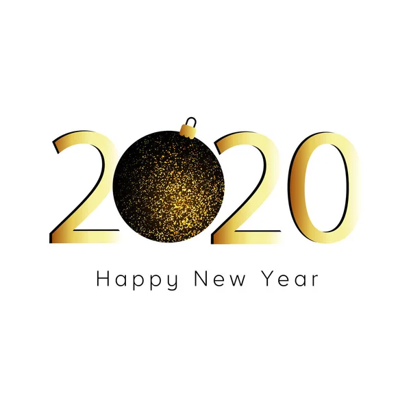 Šťastný nový rok 2020 Royalty Free Stock Ilustrace