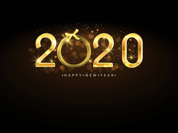 Frohes neues Jahr 2020 — Stockvektor