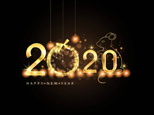 Bonne année 2020 — Image vectorielle