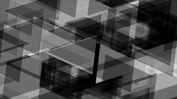Grunge triangular medio tono moderno abstracto patrón vector de fondo. Puntos de tinta textura diseño elemen — Archivo Imágenes Vectoriales