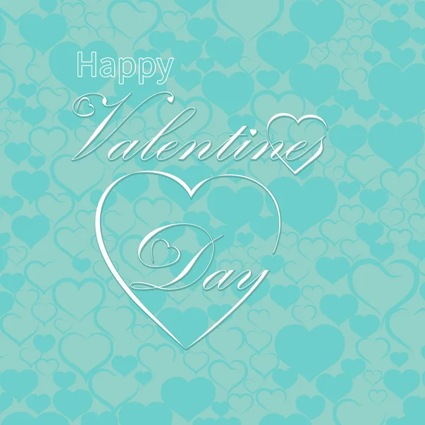 Valentines Day Kalligrafie Design Vector Tekst — Stockvector