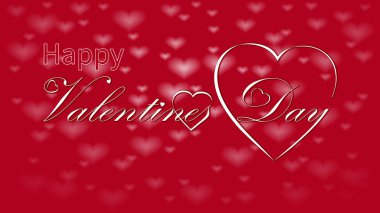 Seni kaligrafi tasarım, vektör metin seviyorum