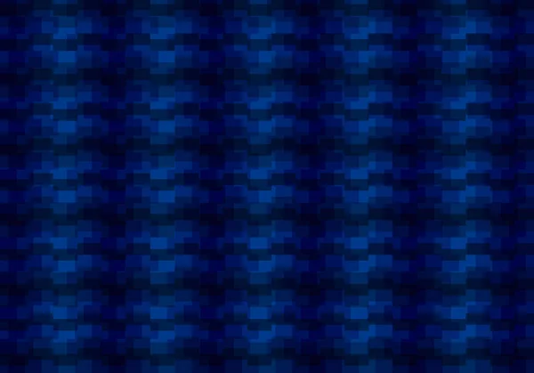 Bleu abstrait texturé fond polygonal. Blurry rectangulaire — Image vectorielle