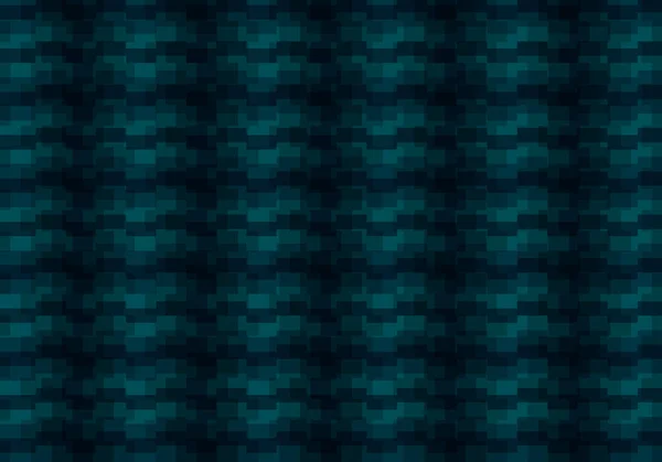 青の抽象テクスチャポリゴンの背景。ぼやけた矩形パターンデザインベクトル — ストックベクタ