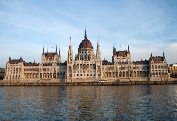 Budapeste Hungria Edifício Parlamento Húngaro — Fotografia de Stock