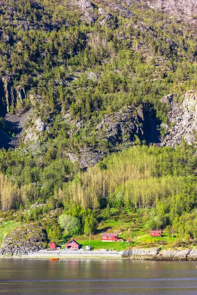 Bela Vista Norte Noruega Perto Alta — Fotografia de Stock