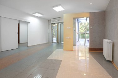 Boş boş Shop tekin alanı iç