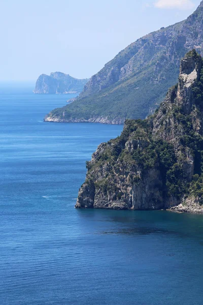 Paisaje Costa Amalfi Costa Italia — Foto de Stock