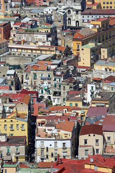 Aerial Shot Naples City Center Campania Italia —  Fotos de Stock