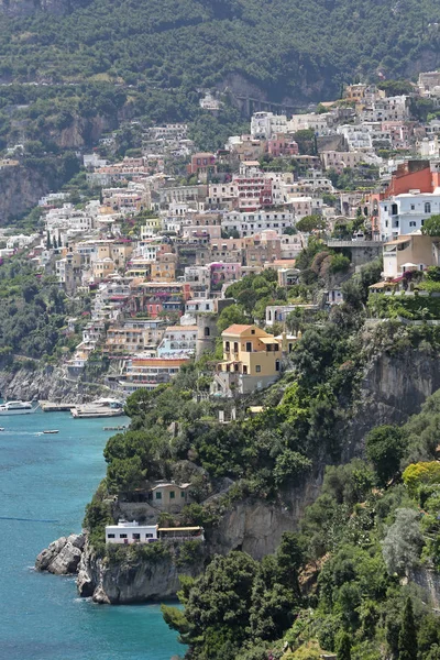 Malebná Obec Positano Amalfi Pobřeží Itálie — Stock fotografie