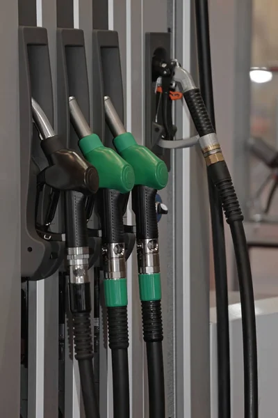 Diesel Gasoline Dispenser Filling Station — Stock Photo, Image