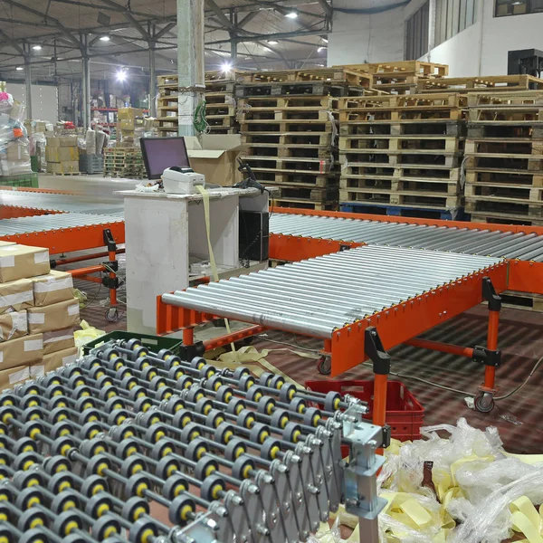 Sortering Frakt Och Leverans Distributionslager — Stockfoto