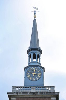 St james piccadilly kilise saat ve sivri ile Rüzgar gülü