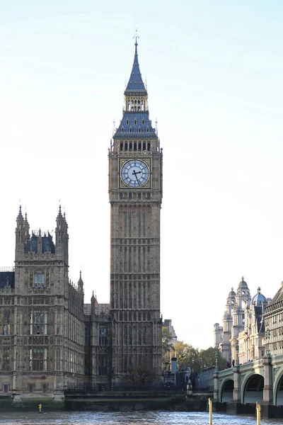 Grote Ben Clock Tower Londen Landmark — Stockfoto