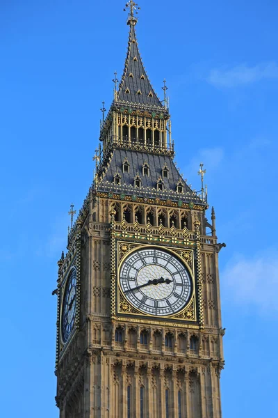 Big Ben Uhrturm London Wahrzeichen — Stockfoto