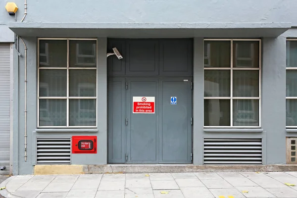 Fumar Prohibido Esta Área Señal Advertencia — Foto de Stock