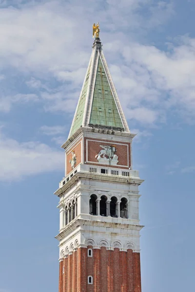 Campanile Πύργος Του San Marco Βενετία Ιταλία — Φωτογραφία Αρχείου