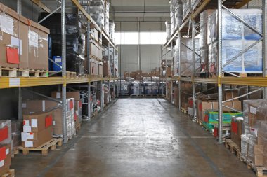 Sistem dağıtım depo raf depolama odası