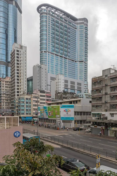 Kowloon Hong Kong Апреля 2017 Года Здание Отеля Cordis Монг — стоковое фото