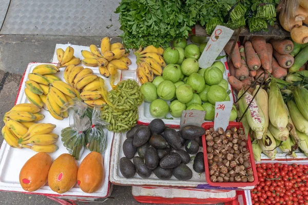Frutta Alla Bancarella Street Market Soho — Foto Stock