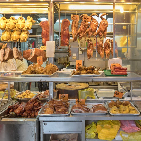 Roadsted Kacsa Csirke Fast Food Hong Kong — Stock Fotó