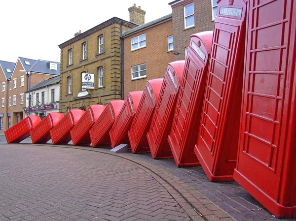 London Förenade Kungariket Januari 2007 Out Order Sculpture Old London — Stockfoto