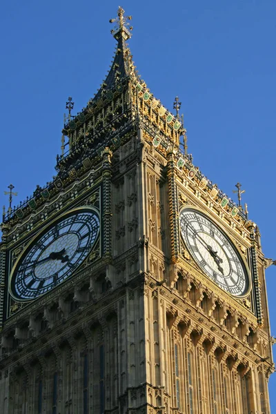 Gran Ben Bell Tower Monumento Londres —  Fotos de Stock