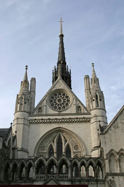 Kungliga Domstolar Rättvisa Byggnad London — Stockfoto