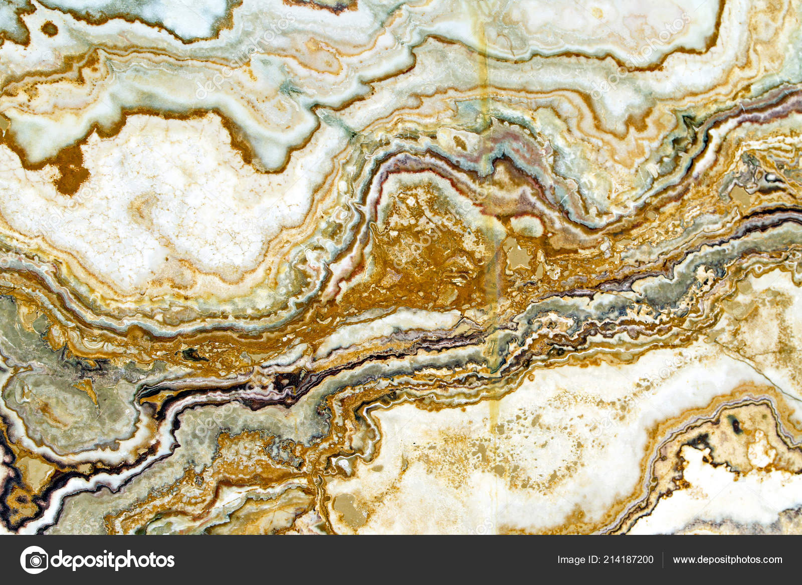 Traditional Italian Marble Stone Metamorphic Rock Texture Stock Photo