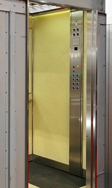 Nová Moderní Výtahová Konstrukce Kabiny — Stock fotografie