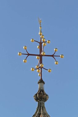 Venedik'te San Marco kilisede Altın Top