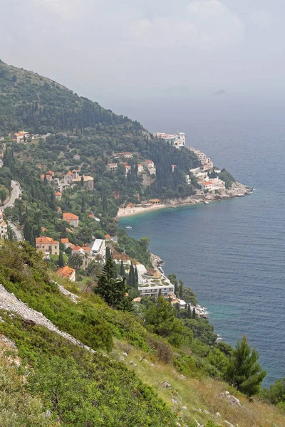Sur Croacia Mar Adriático Cerca Dubrovnik —  Fotos de Stock