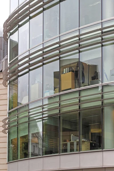 Modern Office Buildings Reflection London — Stock Photo, Image
