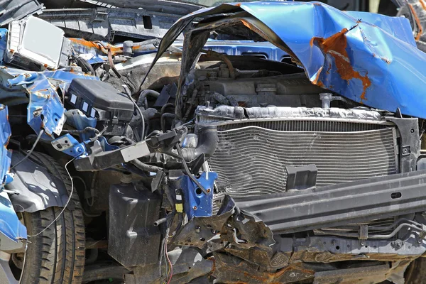 高速交通事故損傷車両衝突 — ストック写真