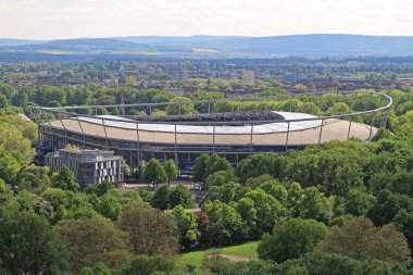 Hannover, Almanya - 03 Mayıs 2011: Hannover, Almanya'nın Awd Arena spor.