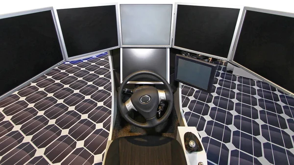 Moderne Driving Simulator Voor Onderwijs Leren Opleiding — Stockfoto