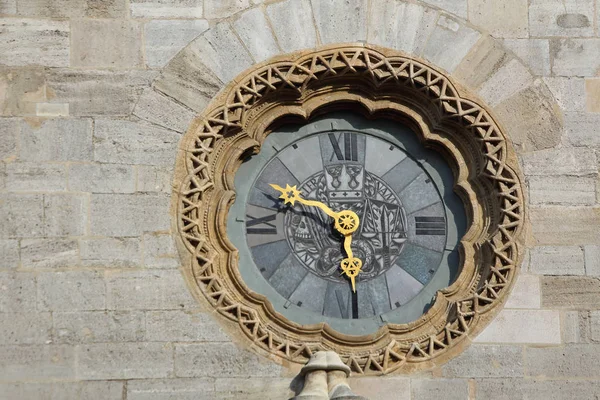 Clock Stephen Cathedral Vienna Austria — Stock Photo, Image