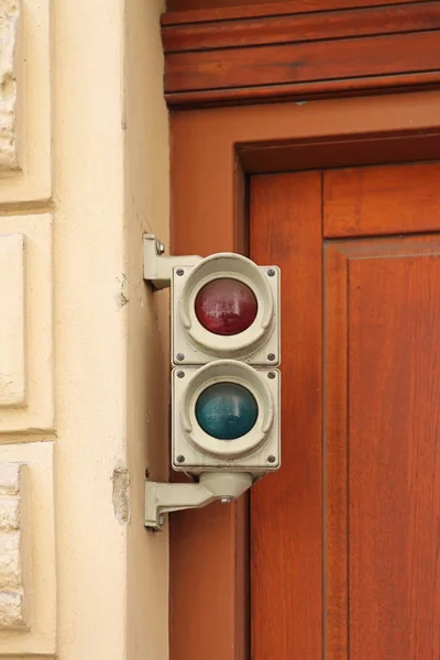 Traffic Light För Parkering Garage Signal — Stockfoto