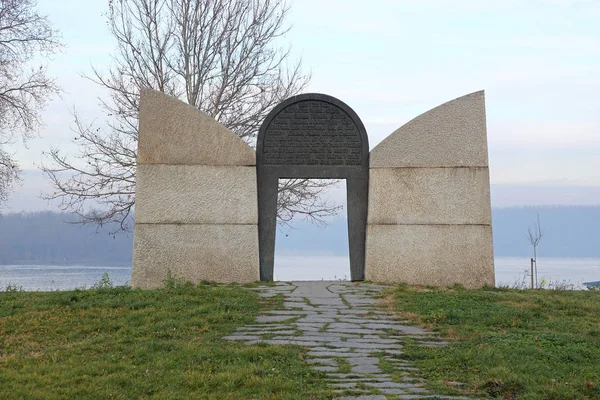 Belgrado Serbia Diciembre 2014 Memorial Primera Guerra Mundial 1915 Belgrade — Foto de Stock