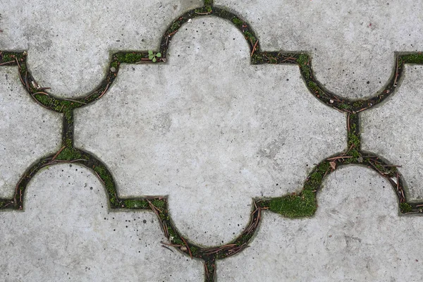 Concrete Tile Outdoor Pavement Texture Background — Stock Photo, Image