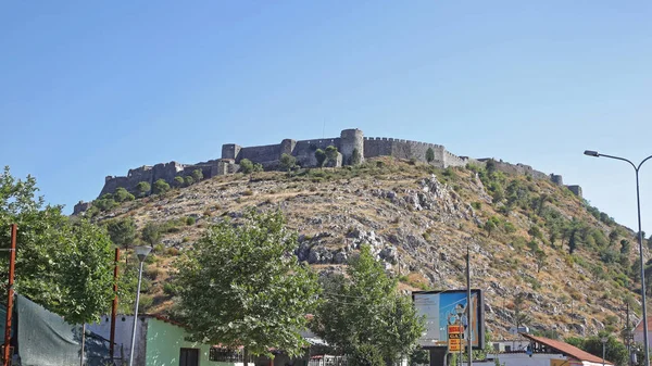 Shkoder Albanien Juli 2012 Mittelalterliche Rozafa Burgbefestigung Auf Einem Hügel — Stockfoto