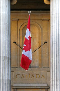 Kanada ulusal bayrak ve harfler binasında