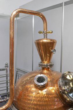 Klasik Bakır Damıtma Alkol Hala Bira Fabrikası Ekipmanı