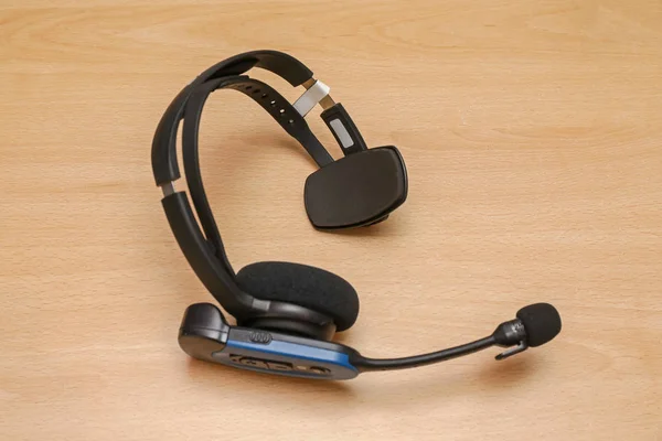 Headset sem fio Voz — Fotografia de Stock