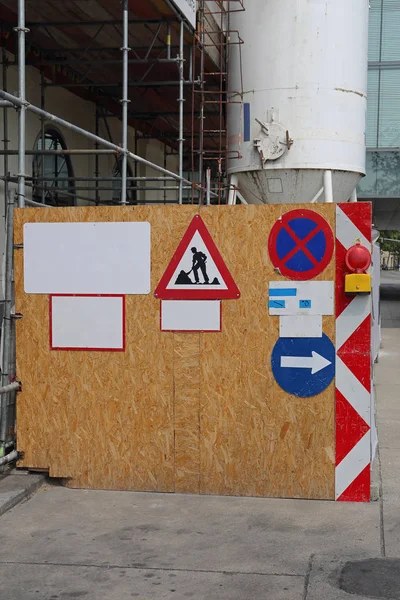 Construction Barrier — Stock Photo, Image