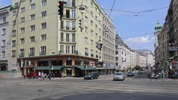 Starbucks Viena — Fotografie, imagine de stoc