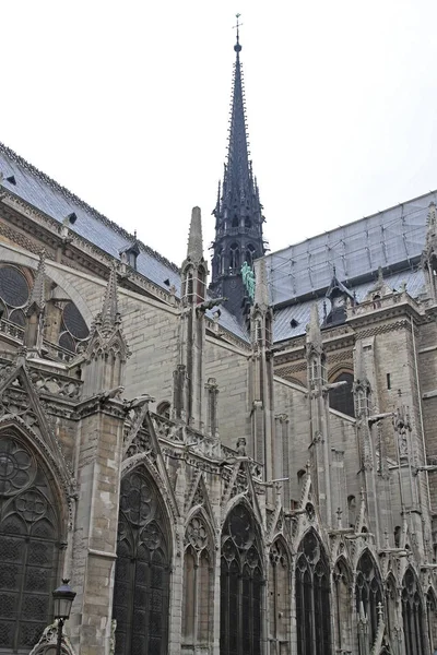 Stavba Notre Dame — Stock fotografie