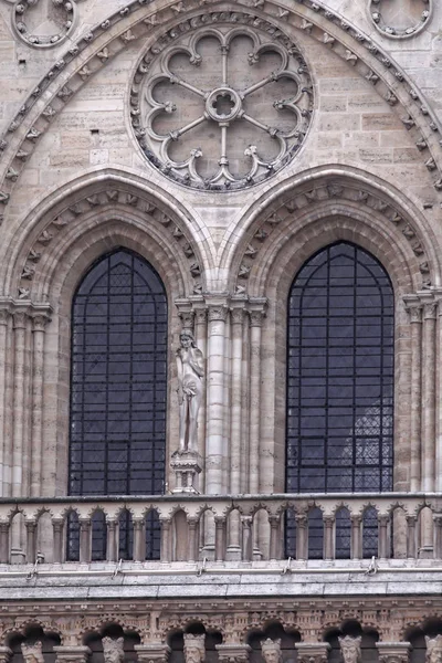 Windows Notre Dame — Foto de Stock