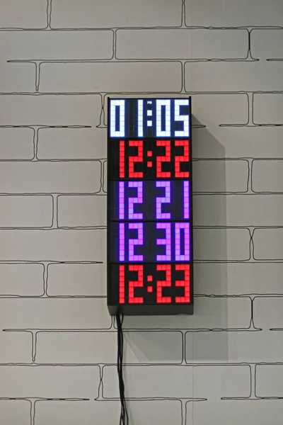 Relógio led — Fotografia de Stock