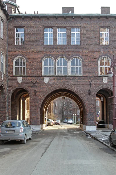 Domplatz Bogen szeged — Stockfoto